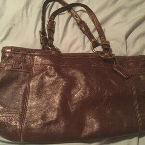 Brown COACH purse